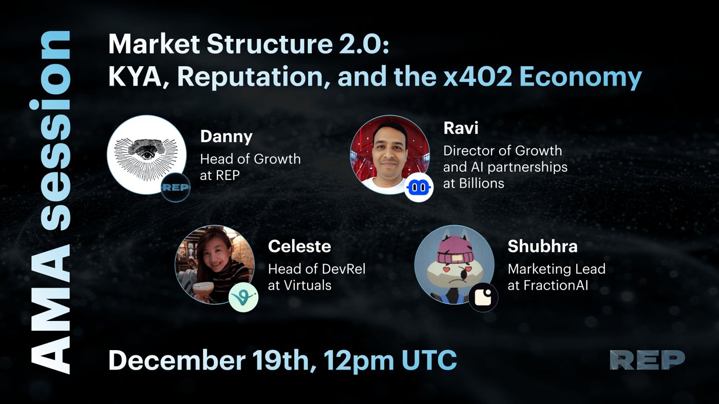 Market Structure 2.0: KYA, Reputation and the x402 Economy