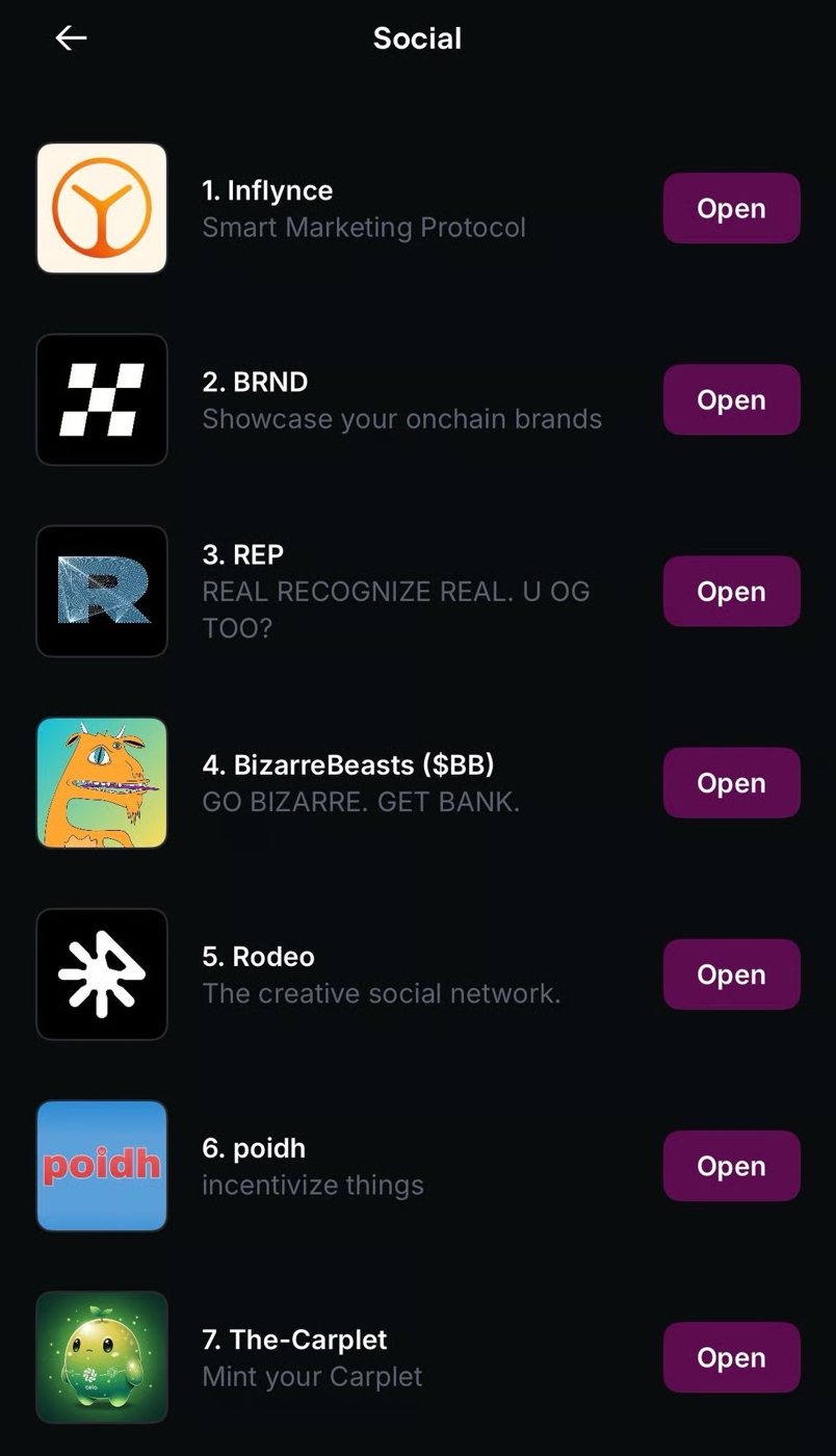 Base Social list with REP in the top 3